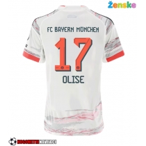 Ženske Nogometnih dresov Bayern Munich Michael Olise #17 Gostujoči 2025-26 Kratki rokavi